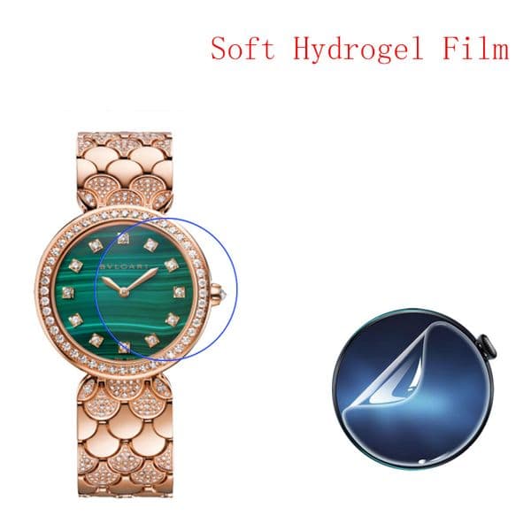 Soft Hydrogel Film Clear HD Transparent Protector Protective Guard Smart watch for Watch DIVAS DREAM 33MM D25.5MM 10pcs/lot