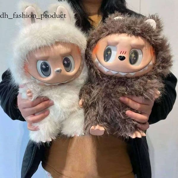 Labubu Zimomo doll - Cute Enamel-Face Monster Poseable Doll 17cm large Doll Anime Collectible Toy Gift Macaron toy Plush glue doll pendant gift (In Stock) 756