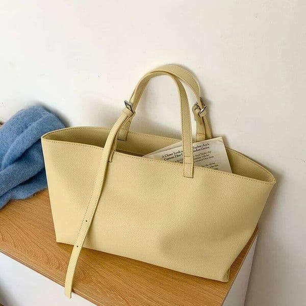 Designer Bags 2025 Casual Soft Tote Bag PU Leather Shoulder Bags For Women 2025 NEW High Quality Handbags And Large Shopper Purses Luxury Bag