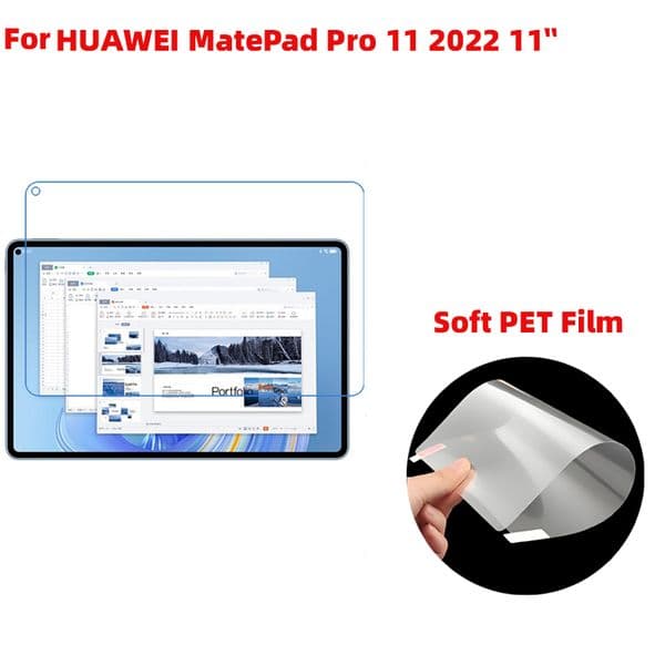 Soft Clear Transparent /matte Anti-glare Plastic PET film tablet pc screen protector Guard for HUAWEI MatePad Pro 11 11 inch 3pcs/lot