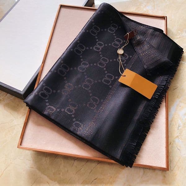 Designer silk scarf 100% wool Scarf Cashmere Scarves Womens Long Wraps Classic Women silk scarf warmth wintertime Scarf