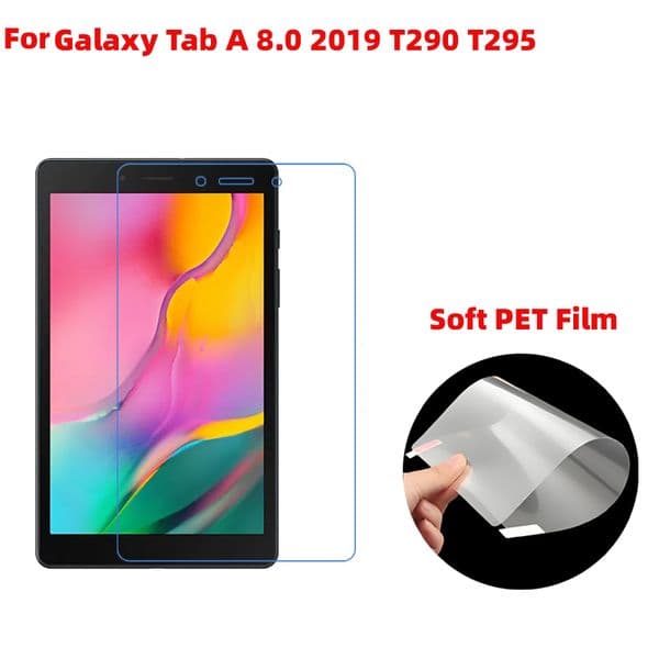 Soft Clear Transparent /matte Anti-glare Plastic PET film tablet pc screen protector Guard for Samsung Galaxy Tab A 8.0 T290 T295 3pcs/lot