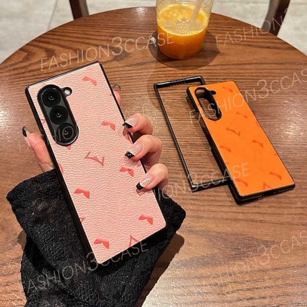 Designer Phone Cases for Samsung Z Fold6 Foldable Screen Galaxy Z Fold 6 Z Fold 5 Heart of the World Flip 6/5 Protective Case Galaxy Z Fold 4 Ultra Thin W24 Unisex
