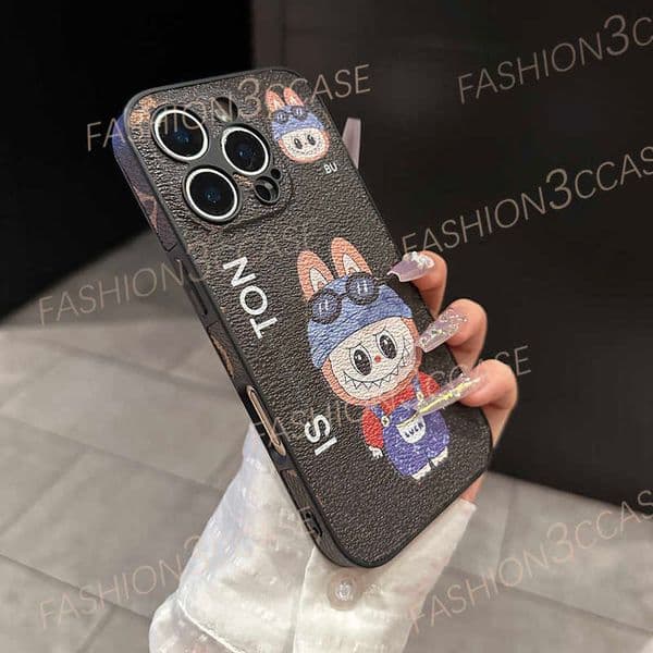 Designer Phone Cases Fabric Leather Floral iPhone 16 Pro max 15 14 plus 11 12 13 case Full Coverage Soft Case Shockproof Women's Protective Cover