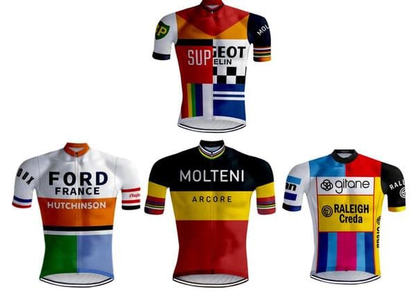 Peugeo Molteni NEW Man Vintage Cycling Jersey Short Sleeve Cycling Clothing Riding Clothes Suit Bike Wear