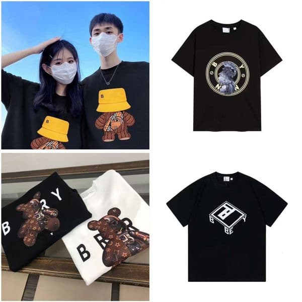 Designer T Shirt 240g Cotton TeeShirts Luxury Tees from Top Brands Summer Mens Graphic Tee Women Clothing Crew Neck Short Sleeve Fashion T-shirts