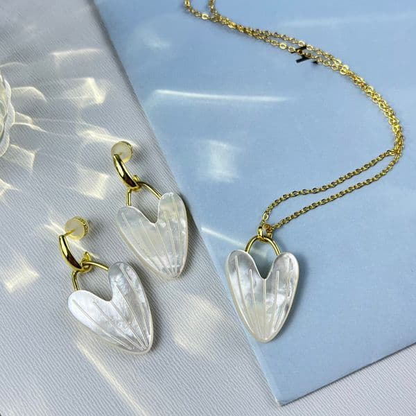 necklace luxury jewelry Fritillaria sweetheart Madeline earrings for women light luxury elegant fun end sense necklace necklaces designer designer jewelry
