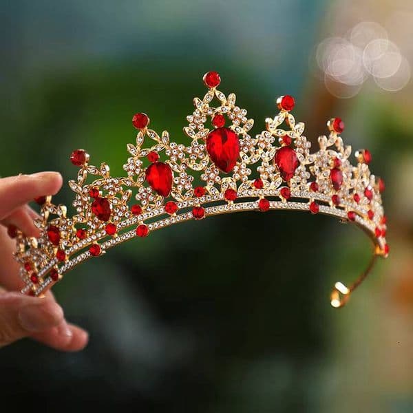 Romantic for Kid Girls Wedding Hair Jewelry Princess Crown Party Accessiories Tiaras Headband ddmyshoesvip