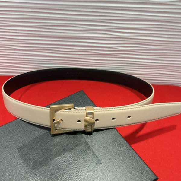 Dark Brown Women Belt High Quality Women Belt Width 3cm Wide Belt Golden Silver Buckle Cute Straps Decorate Pants Dress with Box
