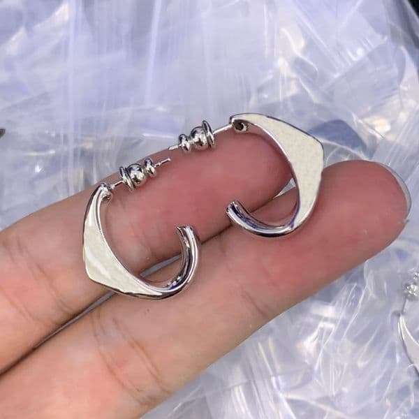 Designer Earrings Fashion Gold Hoop Earrings for Lady Women Party Earring Wedding Lovers Gift Engagement Jewelry
