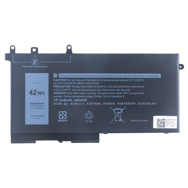 3DDDG Laptop Battery Replacement for Dell 93FTF P27S P27S001 Series