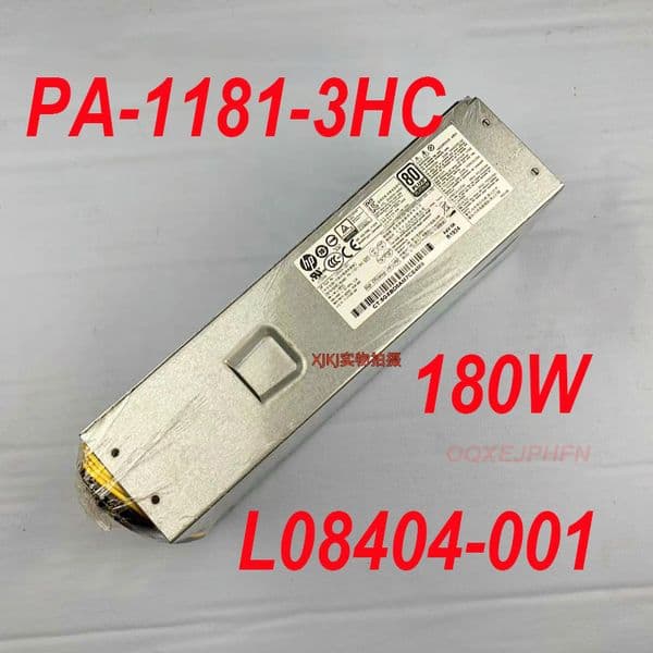 100% New Original For HP 600G5 SFF power supply, L08404-001 PA-1181-3HC D18-180P1A DPS-180AB-27 A DPS-180AB-27 B PCH019 180W
