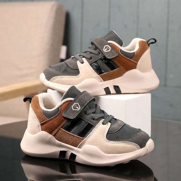 Shockproof soft soled children's casual shoes trendy and cool comfortable fashionable anti slip and wear-resistant designer shoes