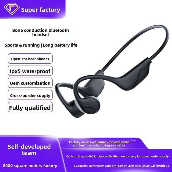 x3 New Private Model Bone Conduction Bluetooth Running Cycling Sports OEM Earphones