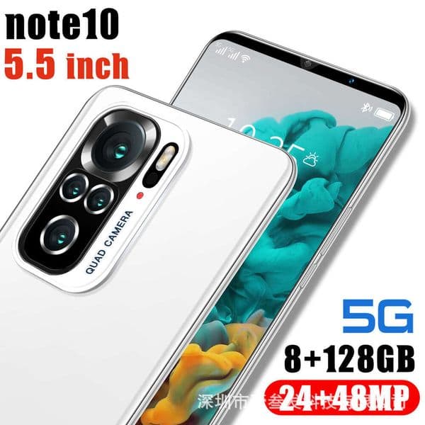 HD Display Mobile Phone Note10pro1+4G New 5.5-Inch 5G All-In-One Smartphone Low-Configuration Device