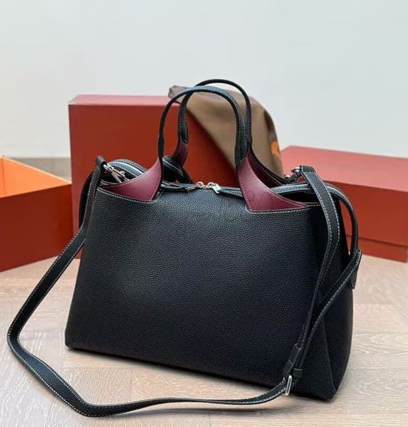 Timeless Bags Genuine Leather Totes Designer Handbag Women Large Capacity Satchel Shoulder Crossbody Bag Brand Fashion New Woman Underarm Bag