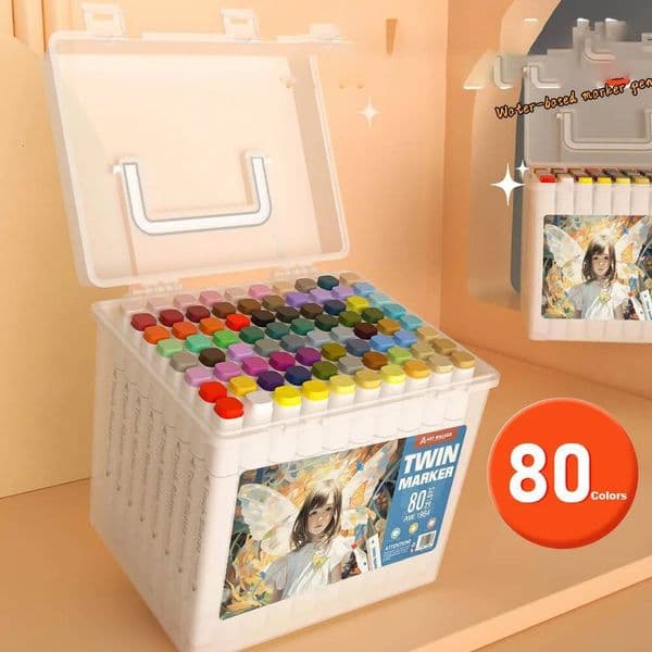 Bestseller 12/18/24/36/48 Highlighter Pen Double-Headed Color Marker Set Art Stationery School Office Supplies ddmysat