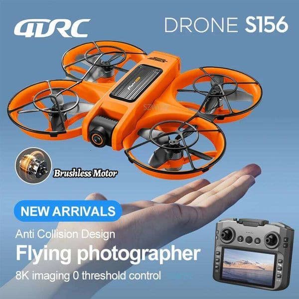 Drone NEW S156 RC Drone 2.4G 5G WIFI Professional 8K Aerial Photography Remote Control Aircraft HD Dual Camera Quadcopter Boy Toy Gift