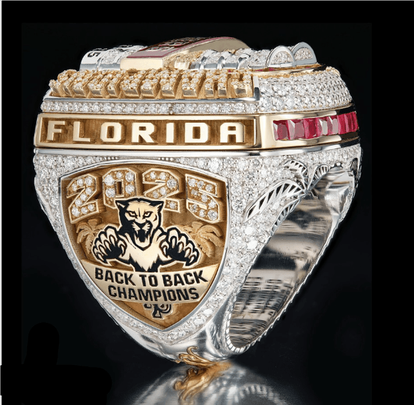 2024 2025 Stanley Cup PANTHERS Barkou Team Champions Championship Commemorative Ring to Back Captain Wooden Display Box Souvenir Men Fan Gift Wholesale