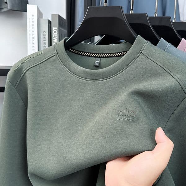 Designer Hoodie Men's Sweatshirt Round Polo Neck 2025 Autumn Winter New Fashion Trendy Loose Casual Designer Shirt Base Long Sleeve Men's T-shirt Versatile