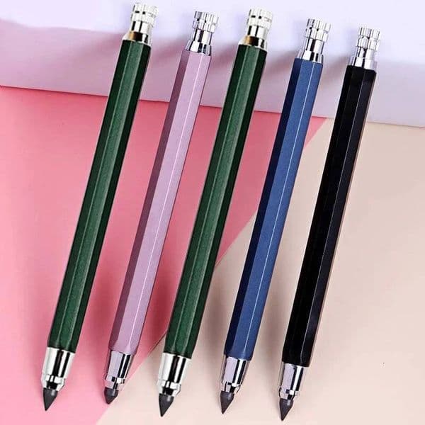 Bestseller Bestseller Metal Mechanical 5.6mm 2B/4B/6B/8B Pencil Refill, For Architect Writing Drafting Art Engineering Painting Sketch Design ddmysat ddmysat