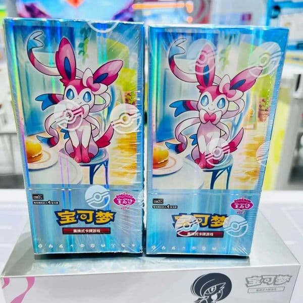 Gem Pack Vol2 Cards Eevee Album And Trading Bag Box Card Toy In Stock L251007OLDH
