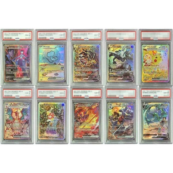 Diy PM Garchomp Moltres Rayquaza Magikarp Collection Cards Self made Graded Cards L2510077Z56