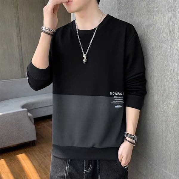 Designer Hoodie Spring And Autumn Sweatshirt Men's Clothing Polo Designer Shirt Trendy Loose Long Sleeve T-shirt Versatile Base Layer Korean Style Ins Autumn Men's