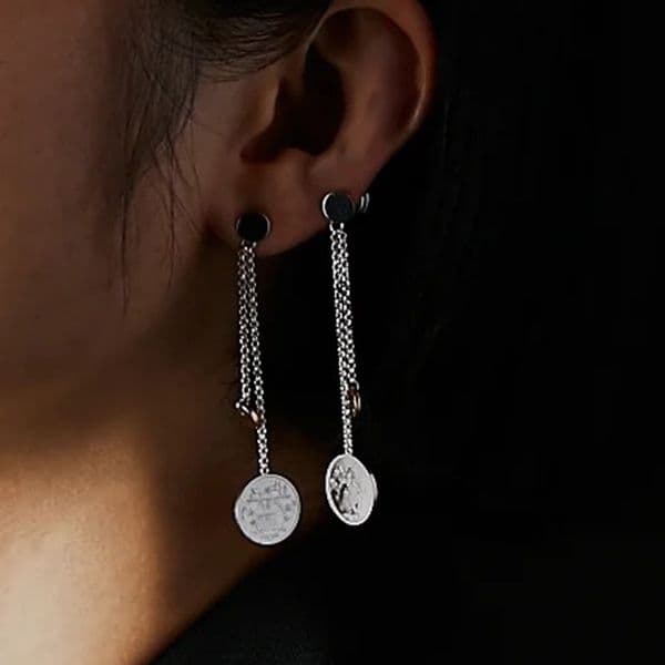ADITA Earrings charm for woman designer Diamond Gold plated 18Khighest counter Advanced Materials T0P Advanced Materials gift for girlfriend 004