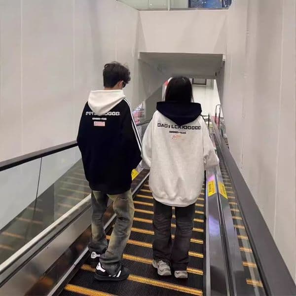 National Trend American Style Designer Shirt Three-stripe Flag Hoodie Sweatshirt For Designer Hoodie Men And Women Spring Loose Couple Casual Hoodie Jacket