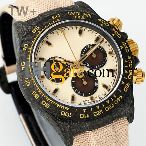 Montres de luxe Luxury Watches Ceramic Male super clone Chronograph Watch TW 116500ln-0001 Watch Movement AAAAA Mens Cal.4130 40X12.4 Carbonfiber DIW MYKK