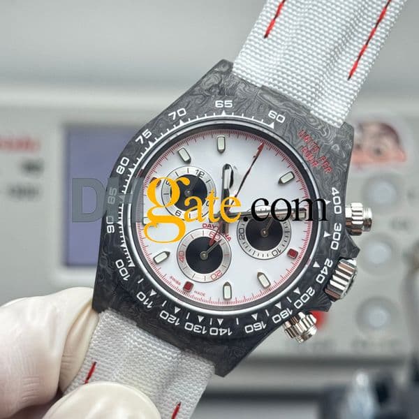 Montres de luxe Luxury Watches Ceramic Male super clone Chronograph Watch TW 116500ln-0001 Watch Movement AAAAA Mens Cal.4130 40X12.4 Carbonfiber DIW SYUU