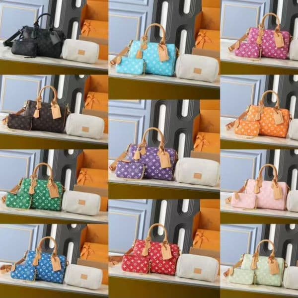 Elegant Crossbody Bag for Women Made of Leather Luxury Brand Handbags Classic Spacious Design
