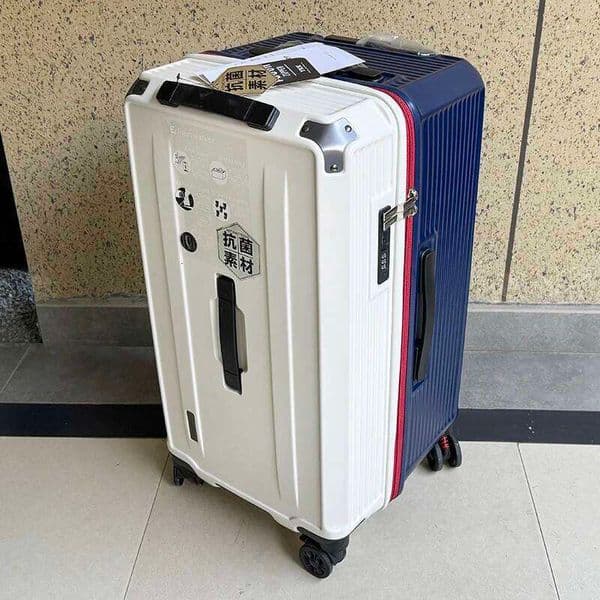 36/38/40/50 inch Large Size Lage Explosion-proof Five Wheels Brake Travel Suitcase Thickened PC Material Zips Trolley Case 123
