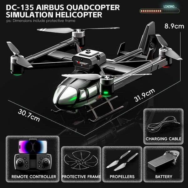 Aerial photography drone smart toy 2025 new product simulation model brushless helicopter intelligent image transmission HD aerial photography aircraft drone