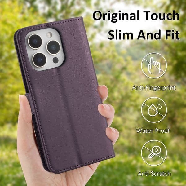 Premium Protection: Versatile Full-Length Wallet Design Combining Phone Stand Functionality