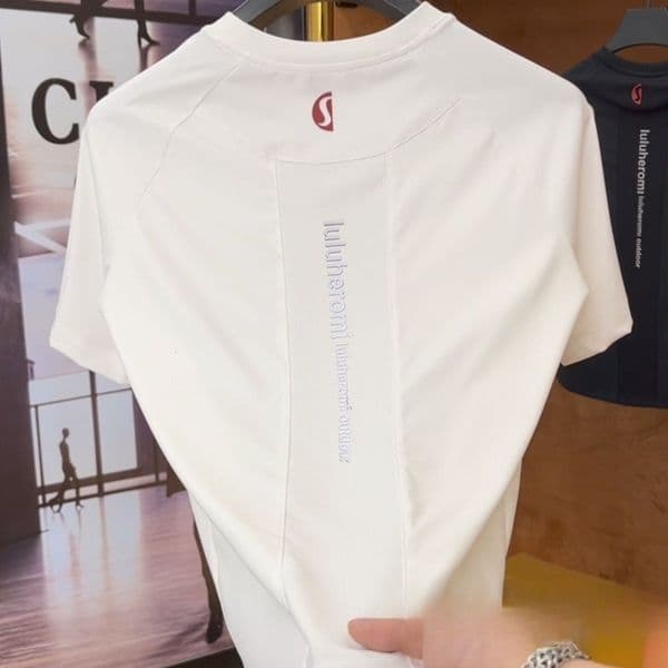 2025 Summer Men's New Short Sleeve Designer Hoodie Printed Fashion Round Neck T-shirt Designer Shirt Casual Sports Top Versatile Trend