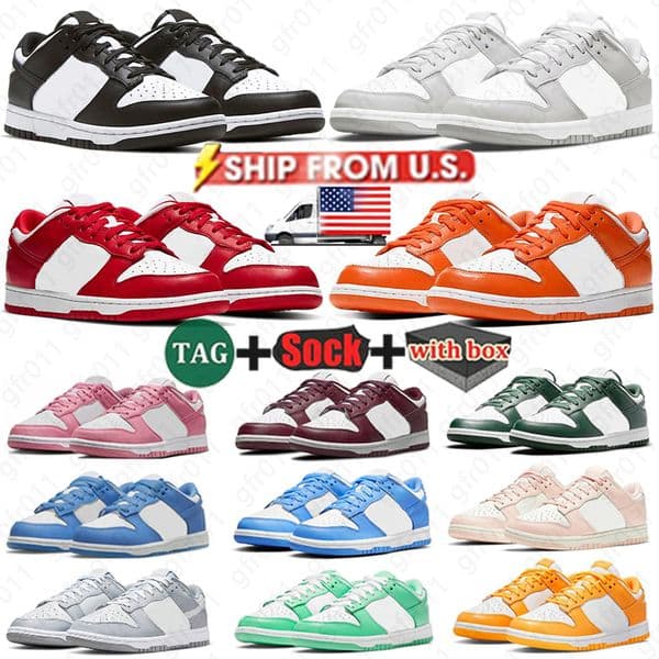 Designer Casual shoes for Men flat sneakers lows skateboard shoe Triple Pink Green Glow Active Laser Orange dhgate fashion mens womens outdoor trainers GAI size 36-48