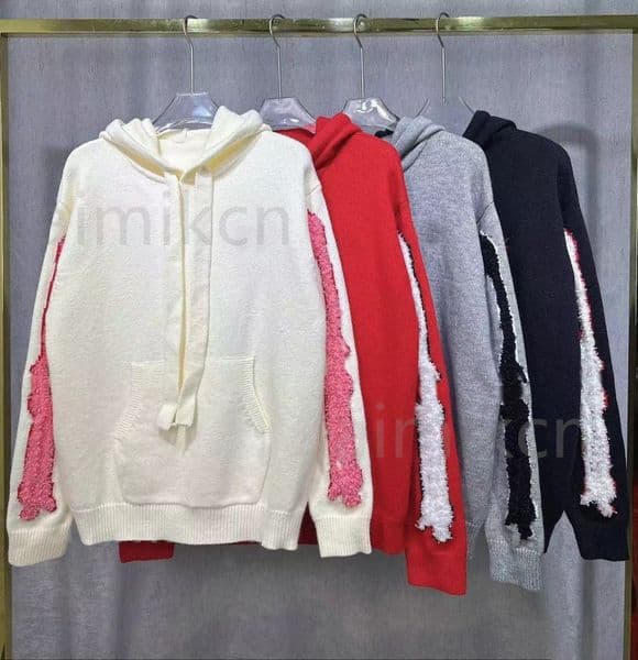2024 designer men sweater fashion classic round neck knitted sweater men women sportswear printed casual loose hoodie letter printed clothing S-2XL