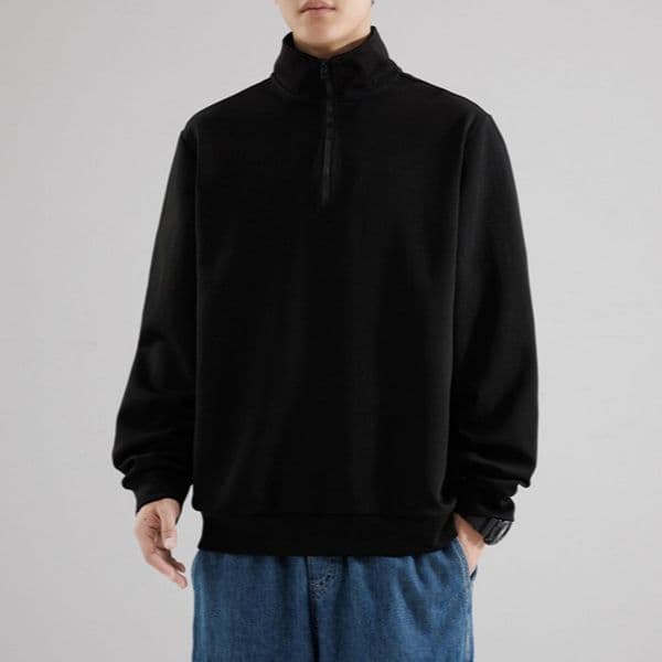 2 Men Long-sleeved T-shirt Round Neck Long-sleeved Casual Sweatshirt