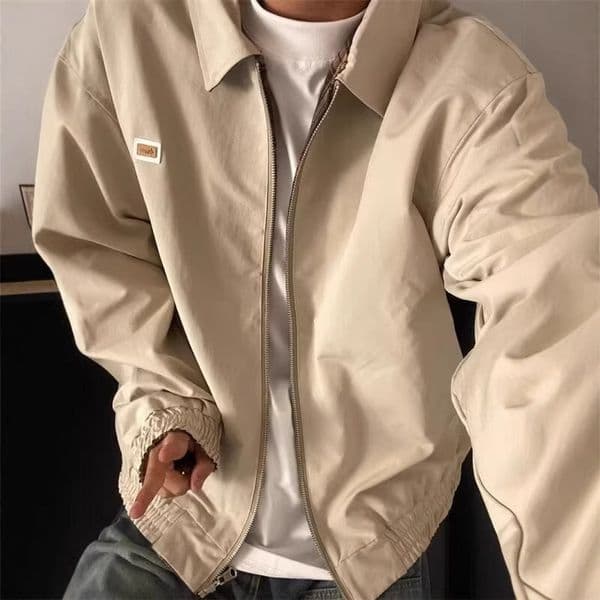 American Retro Plaid Design Jacket Oversize Trendy Brand Couple Matching Personality Designer Jacket Men Jacket Cool Coat