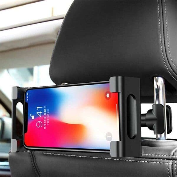 Universal Car Tablet Holder Back Seat Headrest Mount For iPad Air Mini Pro 4-13 Inch 360 Rotation Rear Pillow Phone Clamp Stand