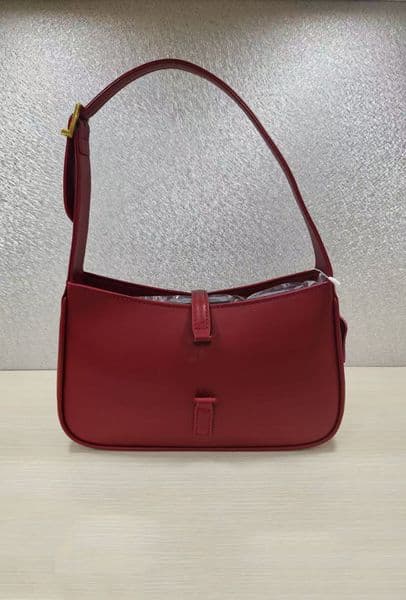 Luxury fashion designer handbag, women's simple and fashionable leather armpit bag, luxury classic armpit bag handbag.