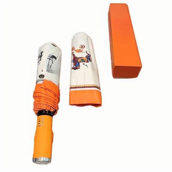 With Umbrellas High Brand End Trendy Three Fold Automatic Sun Protection UV Protection Suitable For Both Sunny And Rainy Ocns As A Gift Umbrella