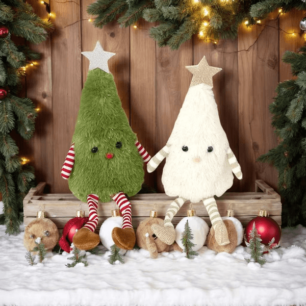 New Product Decoration Cute Plush Christmas Tree Home Party Doll Ornament