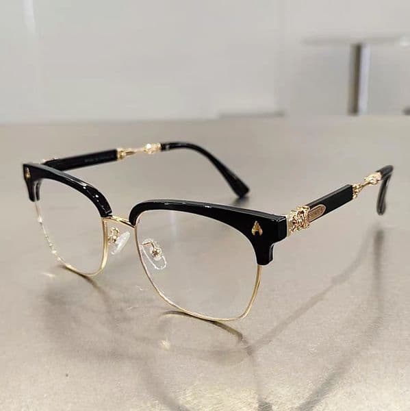 funny men party Cross chrome designer Luxury sunglasses For Women Frames Men Fashion Plate Eyeglass 34 styles clear glasses