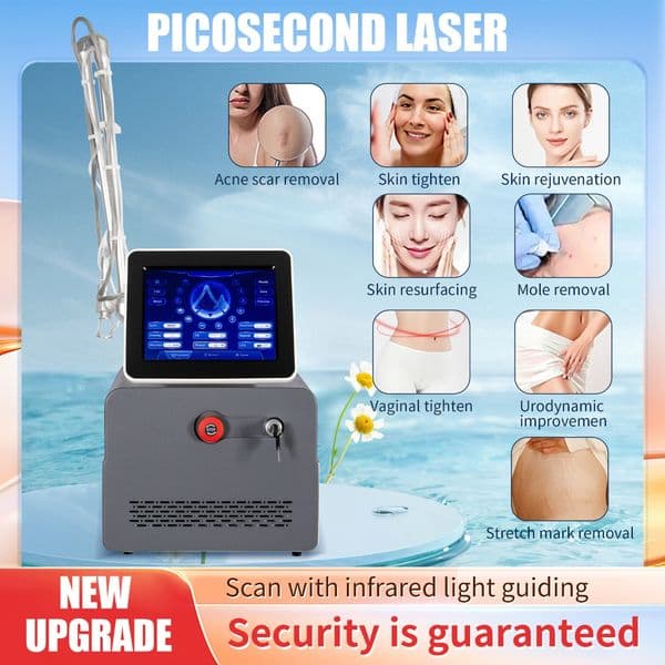 Portable Co2 Fractional Laser Skin Resurfacing Beauty Machine for Skin Rejuvenation and Anti-Aging Therapy Vaginal Tightening