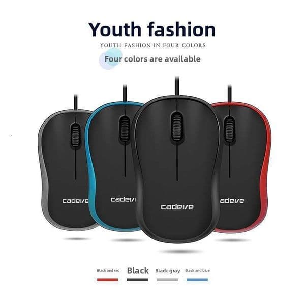 Kaidiwei M220 Mini Compact Business USB Wired Office Home Computer Laptop Mouse
