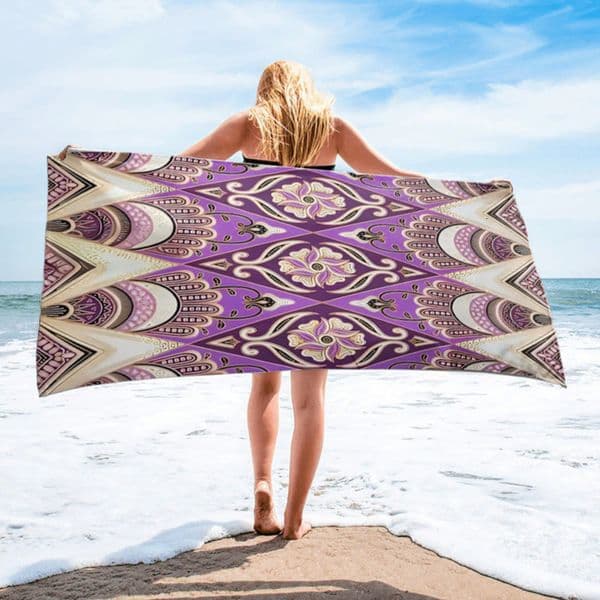 Hot-selling Ultra-Fine Fiber Beach Towels Custom Digital Printing Oversized Towels for Europe and America