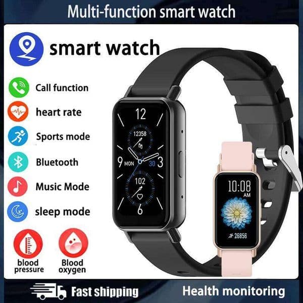 GEJIAN Smart GPS Movement Track 1.45 Inches 172 * 320 Resolution Heart Rate Realth Monitoring Android iOS Couple Watch